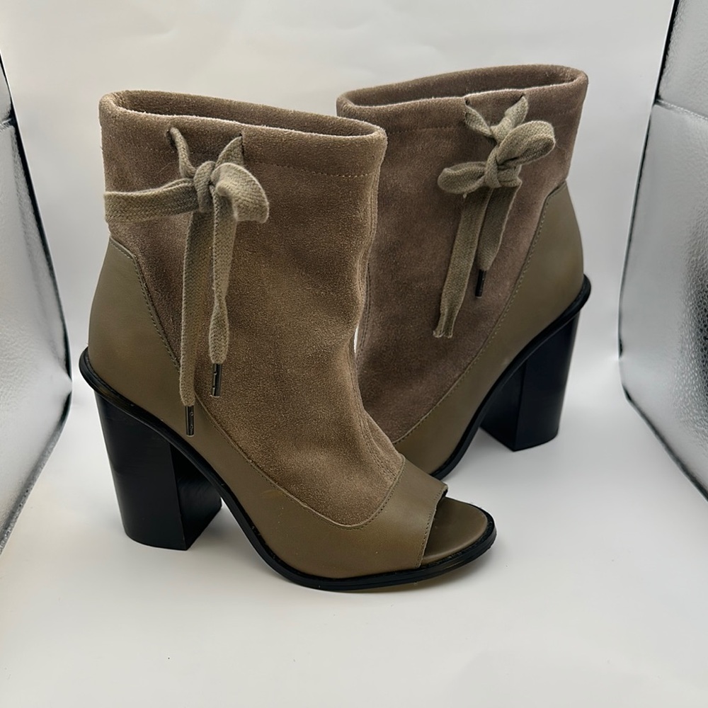 Kelsi Dagger Brooklin Tan and Brown Women's Ankle Boots